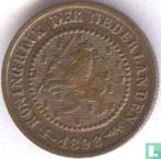 Nederland ½ cent 1898 (munten), Postzegels en Munten, Munten | Nederland, Verzenden, Losse munt