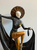 Claude Mirval - sculptuur, Danseres met sombrero - 67 cm -, Antiek en Kunst, Antiek | Meubels | Stoelen en Banken