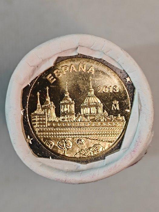 Spanje. 2 Euro 2013 Escorial (25 monete) in rotolino, Postzegels en Munten, Munten | Europa | Euromunten
