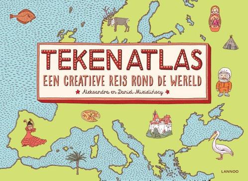 Tekenatlas 9789401418416 Aleksandra Mizielinscy, Boeken, Kinderboeken | Baby's en Peuters, Gelezen, Verzenden