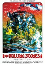 Posters - Poster Rolling Stones - Honolulu, Verzamelen, Verzenden, Zo goed als nieuw