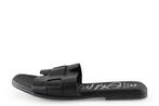 Oh My Sandals Slippers in maat 36 Zwart | 10% extra korting, Kleding | Dames, Schoenen, Slippers, Verzenden, Zwart, Zo goed als nieuw