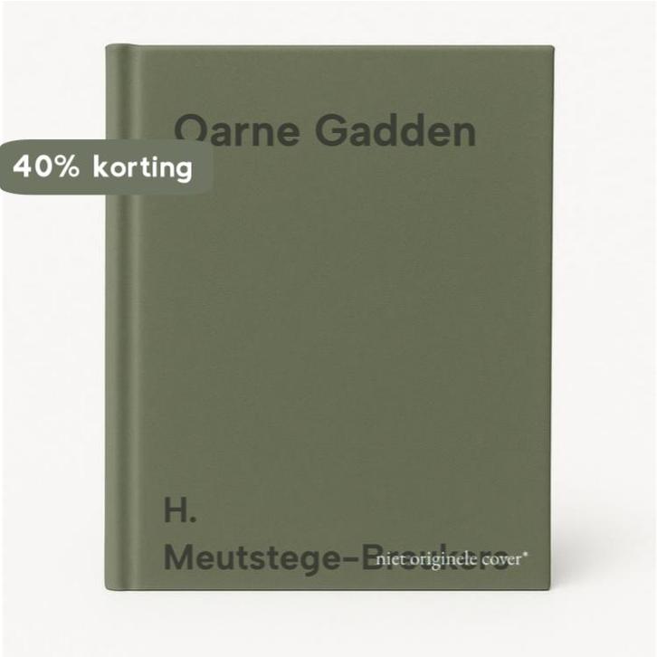 Oarne Gadden 9789090174266 H. Meutstege-Breukers, Boeken, Literatuur, Zo goed als nieuw, Verzenden