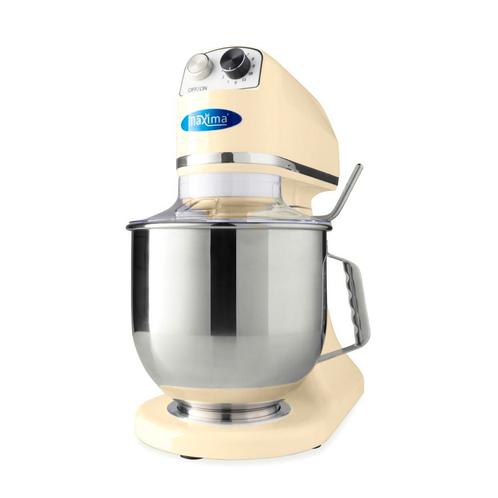 Planeetmenger - 7 L - Tot 2 Kg Deeg - Ivoor, Witgoed en Apparatuur, Keukenmixers, Nieuw, 3 snelheden of meer, 4 liter of meer