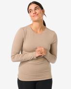 HEMA Dames thermoshirt beige, Kleding | Dames, Verzenden, Nieuw
