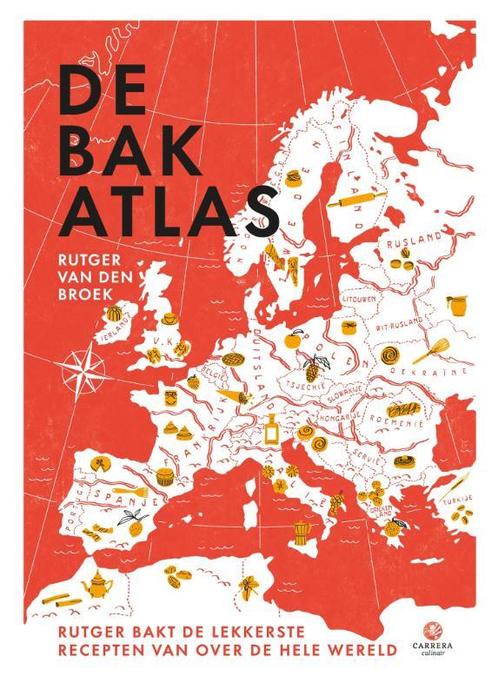 De bakatlas / Kookatlassen 9789048847327, Boeken, Kookboeken, Zo goed als nieuw, Verzenden