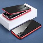 iPhone XR Magnetisch Privacy Hoesje met Tempered Glass -, Verzenden, Nieuw
