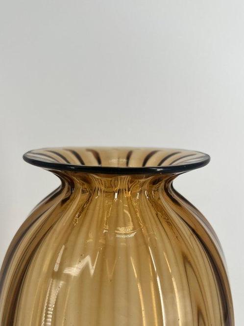Vaas - Muranoglas - Costolato, Antiek en Kunst, Antiek | Glas en Kristal