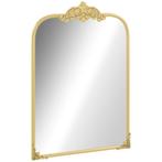 TRUUSK Barokstijl Wandspiegel 60 x 87 cm - Gouden Decoratief, Huis en Inrichting, Woonaccessoires | Vazen, Verzenden, Nieuw