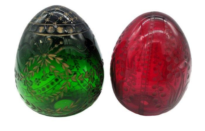 Decoratief ornament (2) - Rusland - Fabergé-stijl eieren, Antiek en Kunst, Curiosa en Brocante