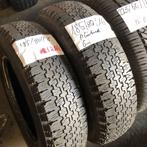 2 x Pirelli 185-80-16 Zomerbanden 6mm, Auto-onderdelen, Banden en Velgen, 16 inch, Zomerbanden, 185 mm, Personenwagen, Gebruikt