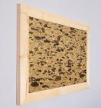 Design Kurk prikbord -  steigerhouten lijst - Panter, Huis en Inrichting, Ophalen of Verzenden, Nieuw