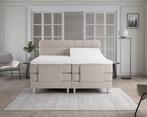 ACTIE! Elektrische boxspring Arizona 160 200 Beige, Verzenden, Beige, 200 cm, Modern