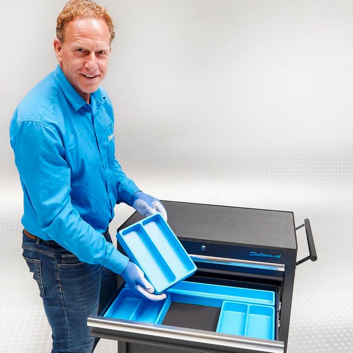 Datona Vakverdeling met 2 compartimenten - 25 stuks - Datona, Doe-het-zelf en Verbouw, Gereedschapskisten, Nieuw, Ophalen of Verzenden