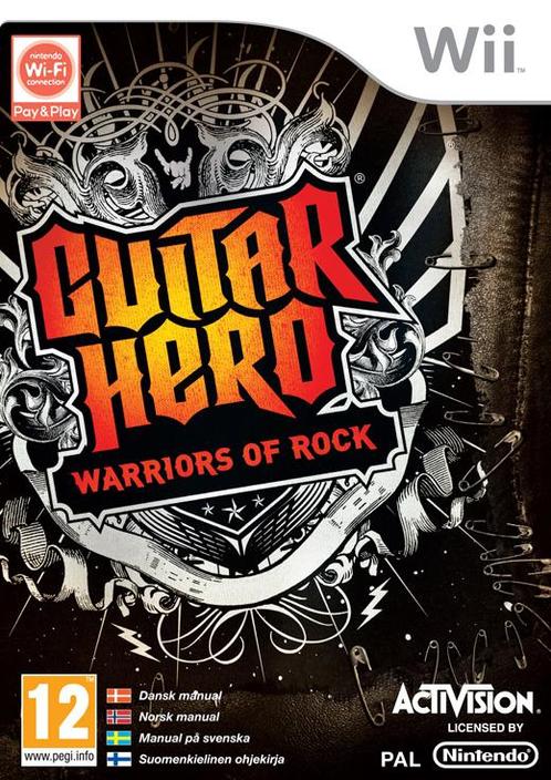Guitar Hero Warriors Of Rock-Standaard (Wii) Gebruikt, Spelcomputers en Games, Games | Nintendo Wii, Zo goed als nieuw, Ophalen of Verzenden
