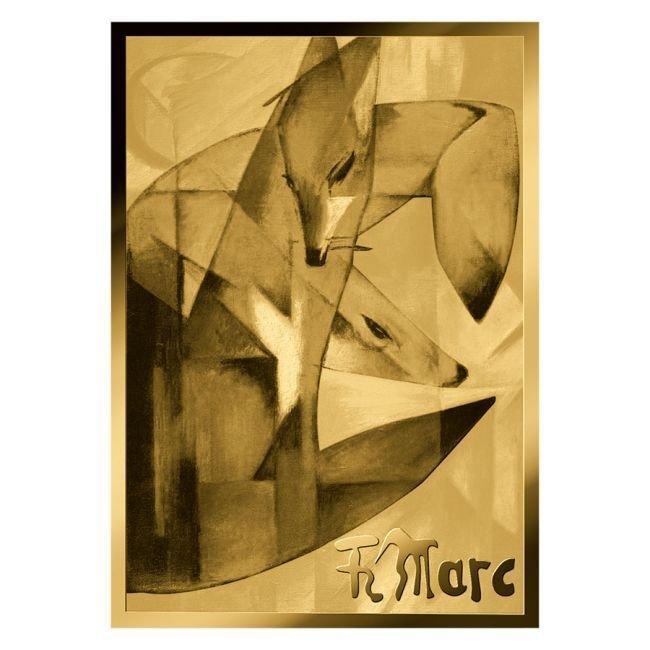 Tsjaad. 3000 Francs CFA 1/1000 Oz, Franz Marc Paintings –, Postzegels en Munten, Edelmetalen en Baren