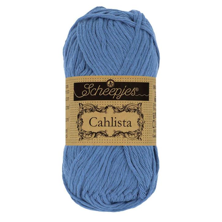 Scheepjes Cahlista 50g - 261 Capri Blue, Hobby en Vrije tijd, Breien en Haken, Breien of Haken, Nieuw, Wol of Garen, Ophalen of Verzenden