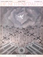 De vredesduif kan niet landen op spotprent (lijst optie), Antiek en Kunst, Verzenden