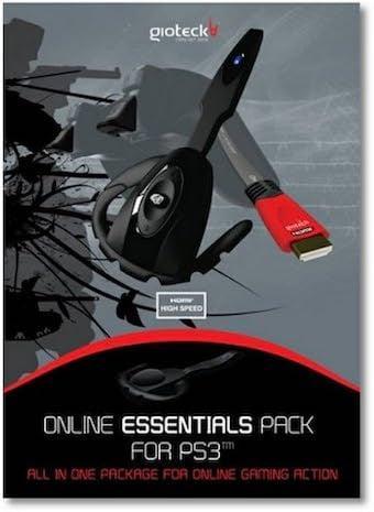 Gioteck Online Essentials Pack for PS3 (PS3 Accessoires), Spelcomputers en Games, Spelcomputers | Sony PlayStation 3, Zo goed als nieuw