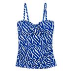 -44% Regatta  Regatta Dames aceana iii abstract tankini top, Verzenden, Nieuw, Blauw