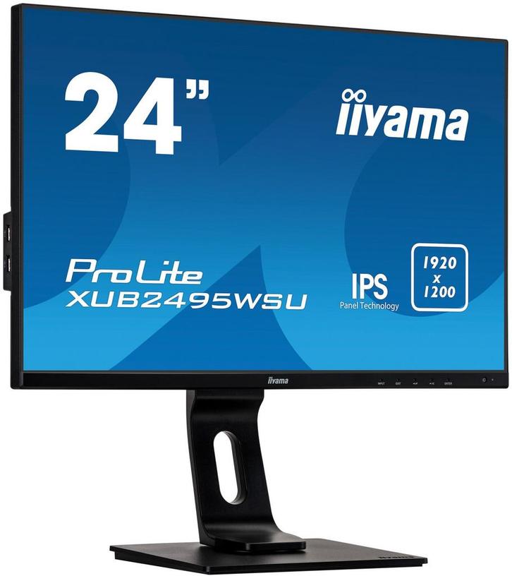 IIYAMA XUB2495WSU 24 INCH IPS MONITOR, Computers en Software, Monitoren, Zo goed als nieuw, Ophalen of Verzenden