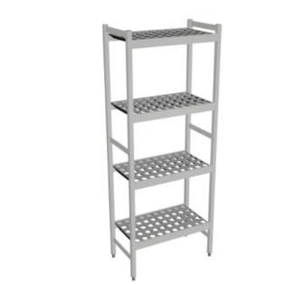 6611 - 4 etages - 660x360x1800 mm (bxdxh) Fermostock, Zakelijke goederen, Horeca | Meubilair en Inrichting, Verzenden