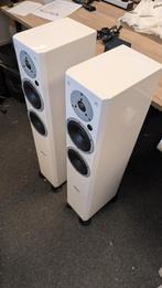 Dynaudio Xeo 5 Wit - Staande luidsprekers van hoge kwaliteit, Ophalen, Zo goed als nieuw, Front, Rear of Stereo speakers