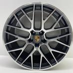 Porsche Macan ORIGINELE 21 RS Spyder met zomerbanden (N0), 21 inch, Banden en Velgen, Gebruikt, Personenwagen