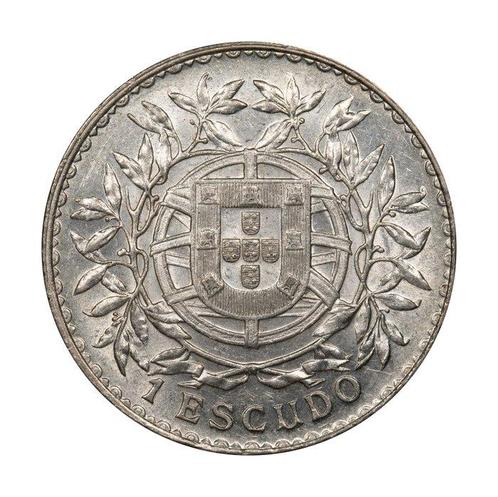 Portugal. República Portuguesa. 1 Escudo 1915 (Zonder, Postzegels en Munten, Munten | Europa | Niet-Euromunten