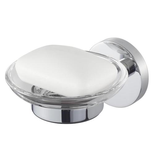 Zeephouder Haceka Aqualux PRO2000 Glas Chroom, Doe-het-zelf en Verbouw, Sanitair, Ophalen of Verzenden