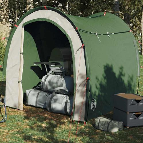 vidaXL Opbergtent waterdicht groen, Caravans en Kamperen, Tenten, Nieuw, tot en met 2, Verzenden