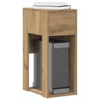 vidaXL Computertorenstandaard met lade 30x44x74 cm, Verzenden, Nieuw