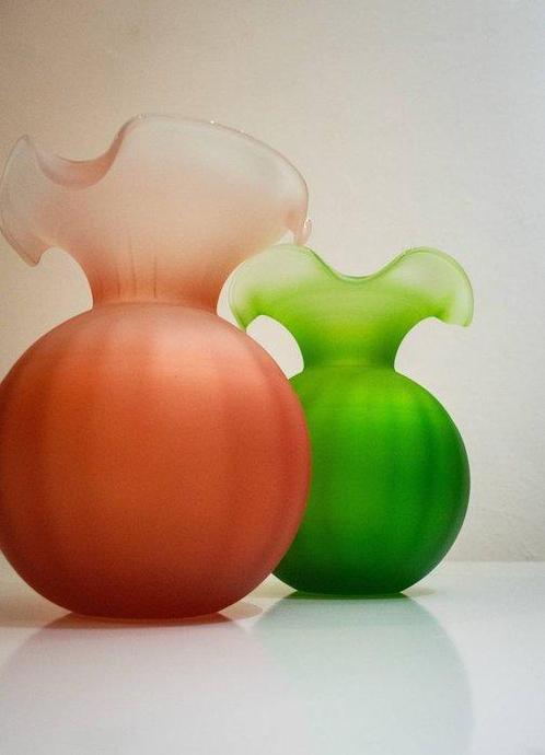 ºRibes Atelierº - Mariana Iskra - Vaas (2) - Glas - het, Antiek en Kunst, Antiek | Glas en Kristal