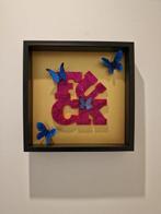 Daavid - F#CK pop art or et papillons, Antiek en Kunst, Kunst | Schilderijen | Modern