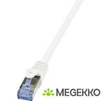 LogiLink CQ3142S netwerkkabel 50m Cat6a Grijs, Verzenden, Nieuw