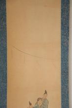 Drie dansers in levendige kostuums - Papier - Japan -