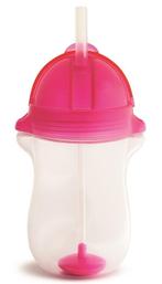 Munchkin 296ml 12m+ Click Lock Tip & Sip Sippy Straw Cup, Verzenden, Nieuw
