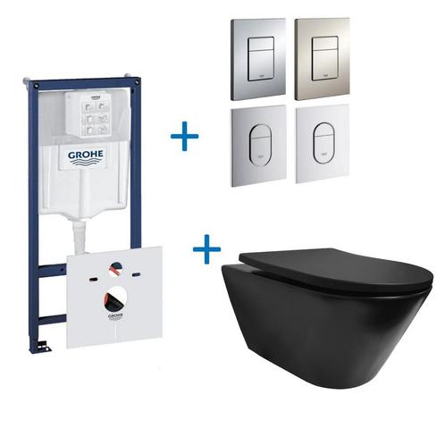 Grohe Rapid SL Toiletset set10 Wiesbaden Stereo Rimless Mat, Doe-het-zelf en Verbouw, Sanitair, Overige typen, Nieuw, Ophalen of Verzenden