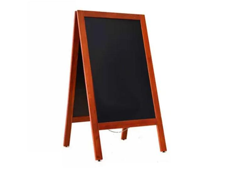 DiscountOffice Krijtstoepbord - 75x135cm - Dubbelzijdig, Huis en Inrichting, Overige Huis en Inrichting, Nieuw, Verzenden