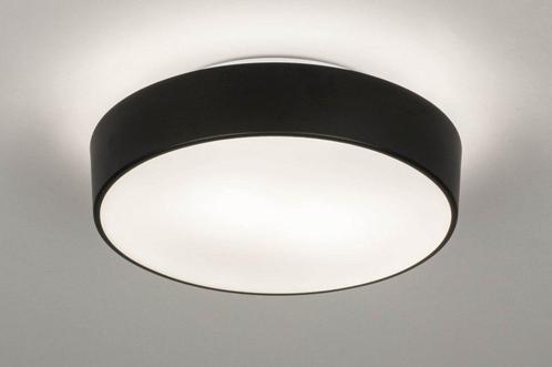 Rietveld Plafondlampen - Wit, Zwart - Glas, Metaal, Huis en Inrichting, Lampen | Plafondlampen, Verzenden