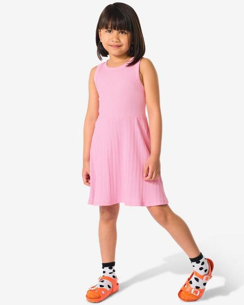 HEMA Kinderjurk rib roze, Kinderen en Baby's, Kinderkleding | Overige, Nieuw, Verzenden