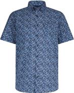 State Of Art Short Sleeve Overhemd Leafs Navy maat XXL Heren, Kleding | Heren, Overhemden, Verzenden, Nieuw, Blauw, State of Art