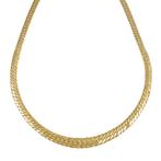 Halsketting - 18 karaat Geel goud, Sieraden, Tassen en Uiterlijk, Kettingen, Nieuw
