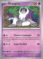 Oranguru 094/193 reverse holo Paldea evolved, Hobby en Vrije tijd, Verzamelkaartspellen | Pokémon, Ophalen of Verzenden, Nieuw