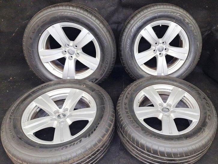 Org. velgenset velgen set 18 inch 5x112 Q7 Touareg Macan ..., Auto-onderdelen, Banden en Velgen, Gebruikt, Verzenden