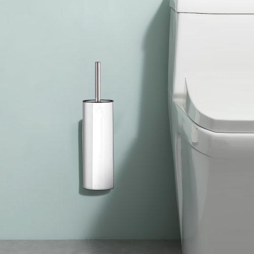 Toiletborstelhouder | Wandmontage | Chroom | 55% KORTING!, Doe-het-zelf en Verbouw, Sanitair, Toilet, Nieuw, Chroom, Rvs, Ophalen