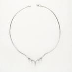 Halsketting - 14 karaat Witgoud - 0.23ct. tw. Diamant, Nieuw