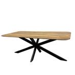 Nieuw! Eettafel Sonara | Verjongd | Mango | 180 - 240 cm, Nieuw, Modern | Luxe | Landelijk | Ronde hoeken | Deens ovaal, 150 tot 200 cm