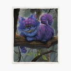 Fleecedeken - Cheshire Cat - 150x200cm, Ophalen of Verzenden, Nieuw