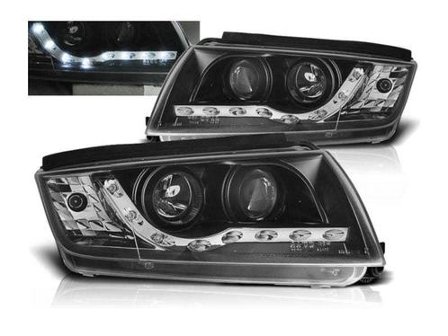 LED Dagrijverlichting koplampen Black geschikt voor Skoda, Auto-onderdelen, Verlichting, Nieuw, Skoda, Verzenden